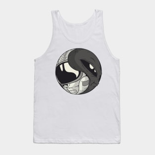 Yin Yang Alien Astronaut Tank Top